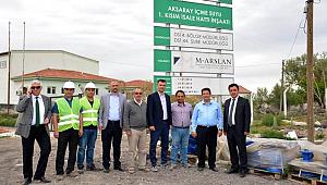 AKSARAY'A YENİ ARITMA TESİSİ İÇİN İLK KAZMA VURULDU!