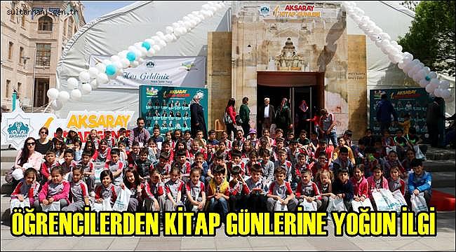 ÖĞRENCİLERDEN KİTAP GÜNLERİNE YOĞUN İLGİ