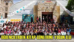 ÖĞRENCİLERDEN KİTAP GÜNLERİNE YOĞUN İLGİ