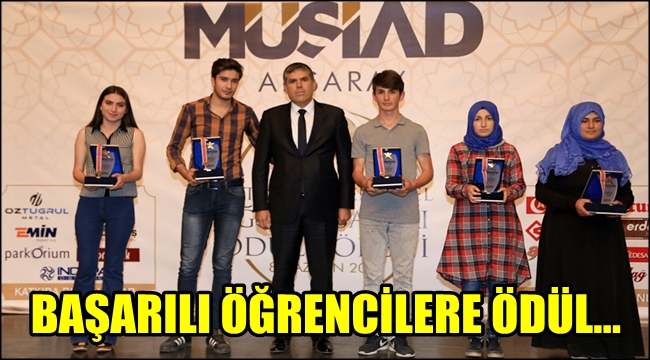 AKSARAY'DA MÜSİAD EĞİTİM BAŞARI ÖDÜL TÖRENİ AKM DE DÜZENLENDİ