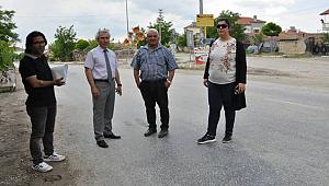 AKSARAY İL ÖZEL İDARE CAMİLİÖREN GÜLAĞAÇ ve GÜLPINAR DA SICAK ASFALT YAPIMINA BAŞLADI