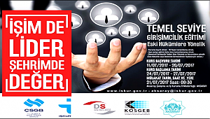 AKSARAY'DA İŞİMDE LİDER ŞEHRİMDE DEĞER PROJESİ