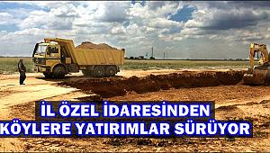 AKSARAY İL ÖZEL İDARESİNDEN KÖYLERE YATIRIMLAR SÜRÜYOR