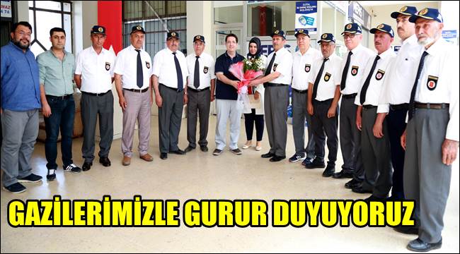 GAZİLERİMİZLE GURUR DUYUYORUZ