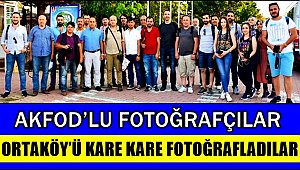 ORTAKÖY KAYMAKAMI CAN 'İLÇEMİZİN TANITIMINA KATKI SAĞLAYAN AKFOD EKİBİNE TEŞEKKÜR EDİYORUM'