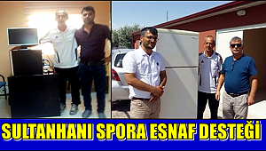 SULTANHANI SPORA ESNAF DESTEĞİ