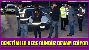 AKSARAY'DA TRAFİK DENETİMLERİ GECE GÜNDÜZ DEVAM EDİYOR