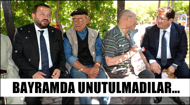 AKSARAY'DA YAŞLILAR, HASTALAR, SEVGİ EVLERİNDEKİ ÇOCUKLAR İLE POLİS VE ASKERLER UNUTULMADI