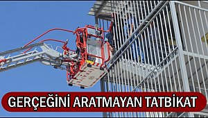 AKSARAY EĞİTİM VE ARAŞTIRMA HASTANESİNDE GERÇEĞİNİ ARATMAYAN TATBİKAT