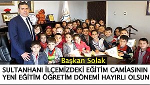 SULTANHANI İLÇEMİZDEKİ EĞİTİM CAMİASININ YENİ EĞİTİM DÖNEMİ HAYIRLI OLSUN