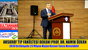 2030'DA DÜNYADA 25 MİLYON KİŞİYE KANSER TANISI KONULABİLİR