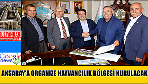 AKSARAY'A ORGANİZE HAYVANCILIK BÖLGESİ KURULACAK