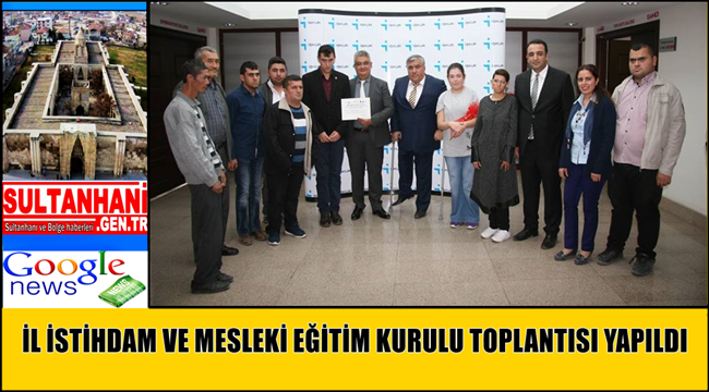 AKSARAY İL İSTİHDAM VE MESLEKİ EĞİTİM KURULU TOPLANTISI YAPILDI