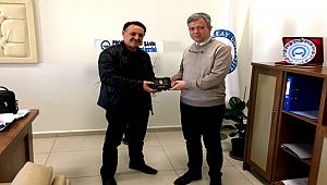 ABDÜLKADİR AY TIP FAKÜLTESİ DEKANI PROF. DR. NAMIK ÖZKAN'I ZİYARET ETTİ