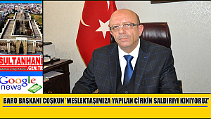 BARO BAŞKANI COŞKUN 'MESLEKTAŞIMIZA YAPILAN ÇİRKİN SALDIRIYI KINIYORUZ'