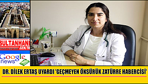 DR. DİLEK ERTAŞ UYARDI 'GEÇMEYEN ÖKSÜRÜK ZATÜRRE HABERCİSİ'