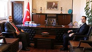 GÜZELYURT İLÇE YÖNETİCİLERİNE NEZAKET ZİYARETİ