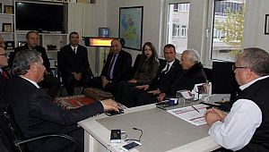 İYİ PARTİ AKSARAY İL YÖNETİMİNDEN AKSARAY İNTERNET GAZETECİLER CEMİYETİNE ZİYARET