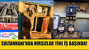 SULTANHANI İLÇESİNDE HIRSIZLAR YİNE İŞ BAŞINDA