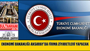 EKONOMİ BAKANLIĞI AKSARAY'DA FİRMA ZİYARETLERİ YAPACAK