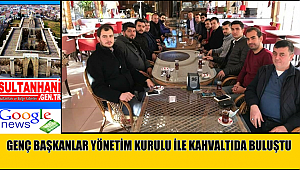 GENÇ BAŞKANLAR YÖNETİM KURULU İLE KAHVALTIDA BULUŞTU