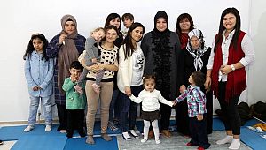 KADIN KOORDİNASYON MERKEZİ BAŞKANI HASİBE YAZGI VE İŞ KADINI AYSUN AKKURT FİZYOMET SAĞLIKLI YAŞAM MERKEZİNDE ÇOCUKLARI ZİYARET ETTİ