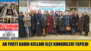 AK PARTİ KADIN KOLLARI İLÇE KONGRELERİ YAPILDI