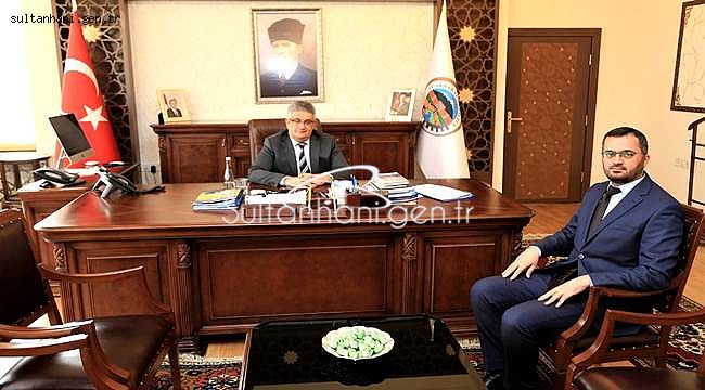 AKSARAY İHH DERNEĞİ BAŞKANI ÖNDER ÖZKAN’DAN VALİ PEKMEZ’E ZİYARET