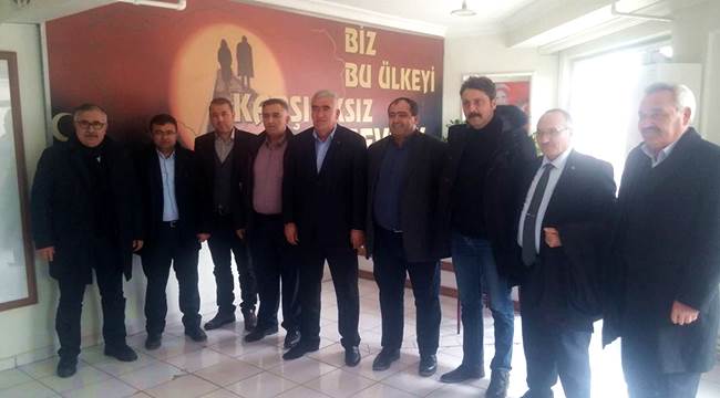 AKSARAY TARIM PLATFORMU ÜYELERİ, MHP AKSARAY İL BAŞKANI RAMAZAN KAŞLI'YI ZİYARET ETTİLER