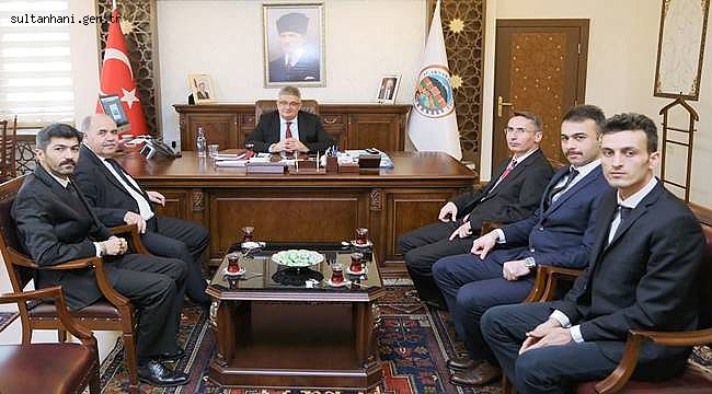 BAKANLIK MÜŞAVİRİ H.OSMANEBİLOĞLU’NDAN VALİ PEKMEZ’E ZİYARET