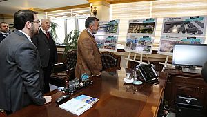 GENEL BAŞKAN YARDIMCISI KARACA BAŞKANI YAZGI'YI ZİYARET ETTİ