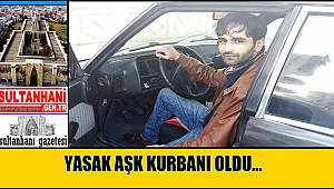 SULTANHANI İLÇESİNDE BİR OTOMOBİL İÇERİSİNDE ÇİFTE İNFAZ, OTOMOBİL YOLDAN ARAZİYE UÇTU