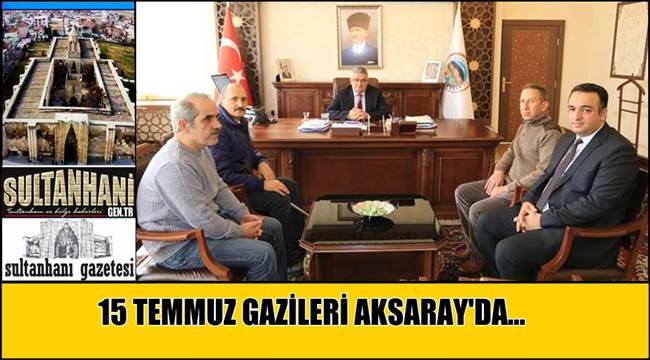 15 TEMMUZ GAZİLERİ HATAY YOLCULUĞU’NDA VALİ AYKUT PEKMEZ’İ ZİYARET ETTİ