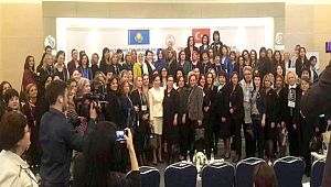 "TÜRKİYE-KAZAKİSTAN GİRİŞİMCİ KADINLARI İŞ FORUMU" TOPLANTISINDA AKSARAY'I AYSUN AKKURT BAŞARIYLA TEMSİL ETTİ