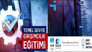 AKSARAY ÇALIŞMA ve İŞ KURUMU İLE ATSO DAN GİRİŞİMCİLİK EĞİTİMİ