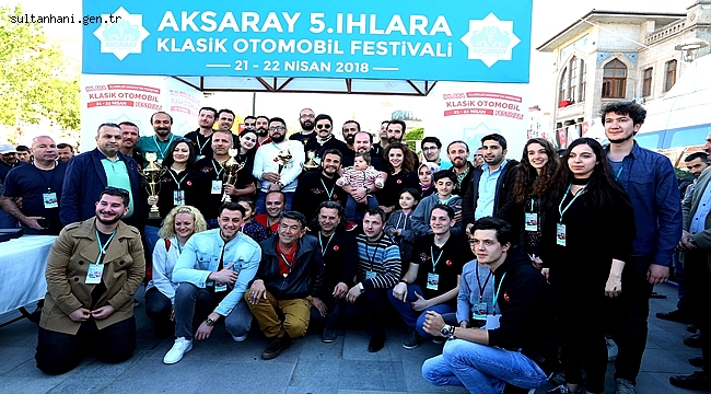 AKSARAY'DA KLASİK OTOMOBİL RALLİSİ ŞAMPİYONLARI BELİRLENDİ