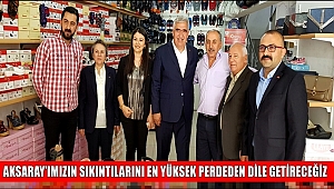 AKSARAY’IMIZIN SIKINTILARINI EN YÜKSEK PERDEDEN DİLE GETİRECEĞİZ