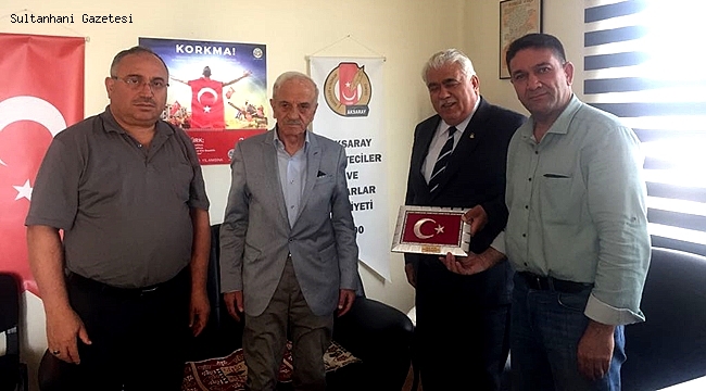 İsrafil Aktürk Celil Acar'ı Cemiyette Ziyaret Etti