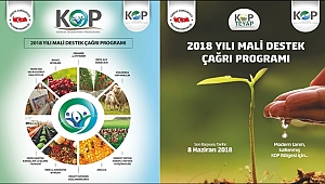 KOP KIRSAL VE KOP TEYAP MALİ DESTEK ÇAĞRILARI DEVAM EDİYOR