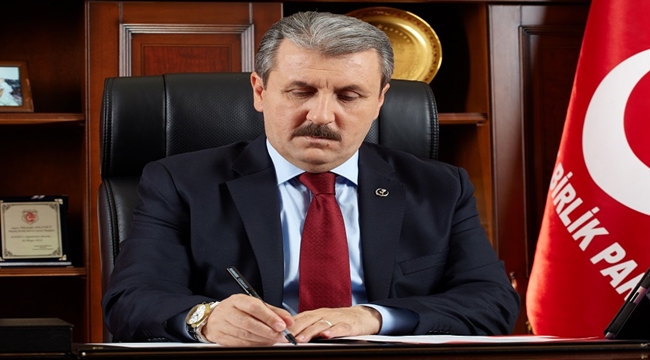 BÜYÜK BİRLİK PARTİSİ MİLLETVEKİLİ MUSTAFA DESTİCİ AKSARAY'A GELİYOR