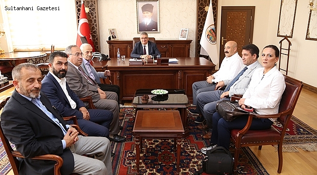 CEMİYETLERDEN VALİ PEKMEZ’E ZİYARET