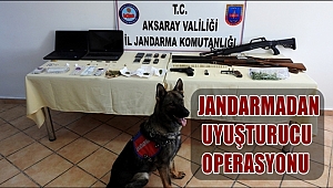 JANDARMADAN AKSARAY'DA UYUŞTURUCU OPERASYONU