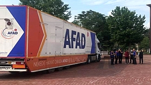 AFAD DEPREM SİMÜLASYON TIRI AKSARAY”DA