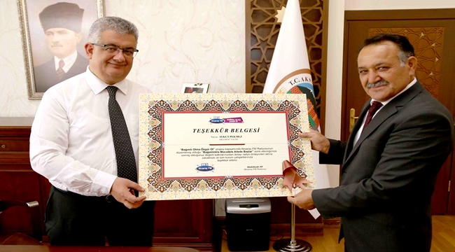AKSARAY'IN EN ÖNEMLİ PROJELERİNDEN BİRİ "BAĞIMLI OLMA ÖZGÜR OL"