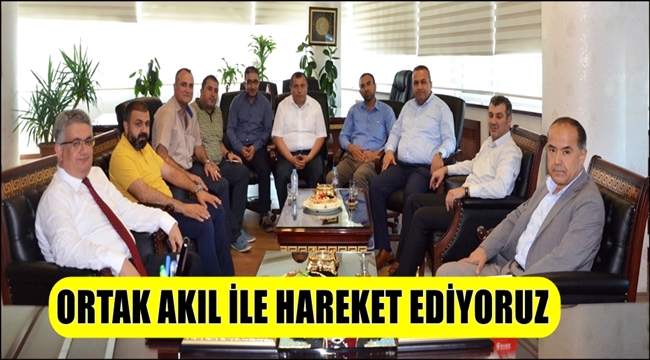 MİLLETVEKİLİ AYDOĞDU, ORTAK AKIL İLE HAREKET EDİYORUZ