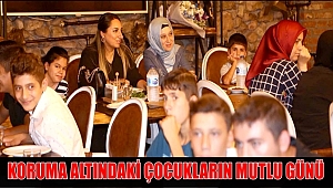 AKSARAY'DA KORUMA ALTINDAKİ ÇOCUKLARLA ANLAMLI BULUŞMA