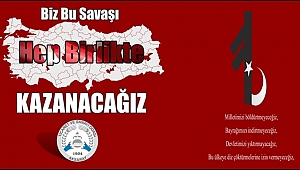 AKSARAY İŞ DÜNYASI MESAJI VERDİ 'BU SAVAŞI HEP BİRLİKTE KAZANACAĞIZ'