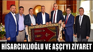 ATSO HEYETİ HİSARCIKLIOĞLU VE AŞÇI'YI ZİYARET ETTİ