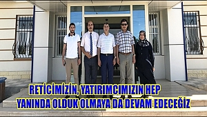 BAŞKAN ALTINSOY 'ÜRETİCİMİZİN, YATIRIMCIMIZIN HEP YANINDA OLDUK OLMAYA DA DEVAM EDECEĞİZ'