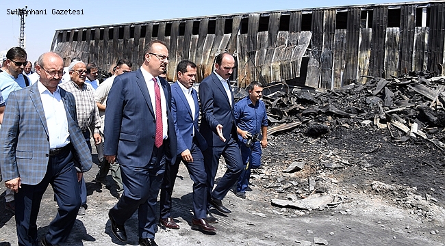 Yangın Felaketi Yaşayan Konya Mar-San'da Yaralar Sarılıyor
